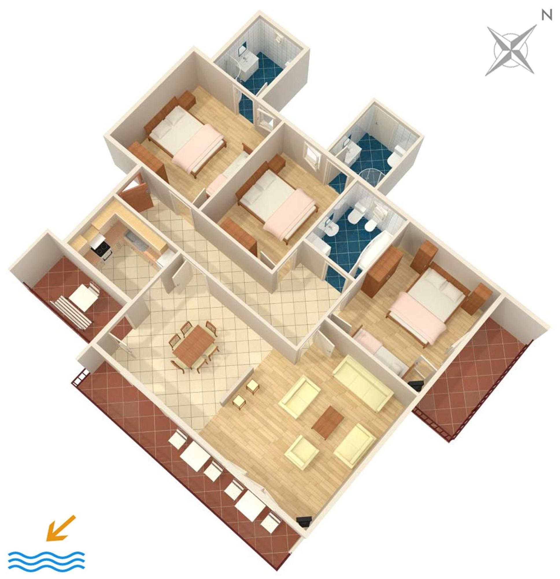 Apartments By The Sea Duce, Omis - 946 المظهر الخارجي الصورة